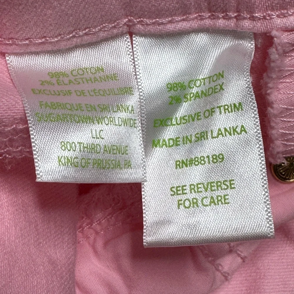 Lilly Pulitzer Pink Ankle Jeans - Picture 8 of 14